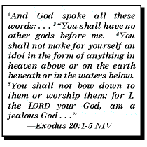 Exodus 20:1-5